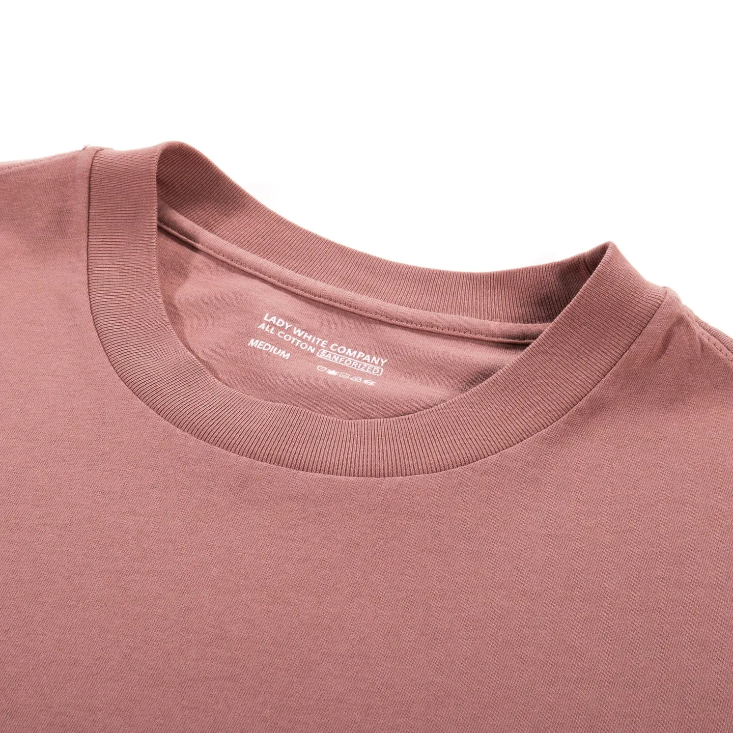 LADY WHITE CO. ATHENS T-SHIRT DEEP MAUVE