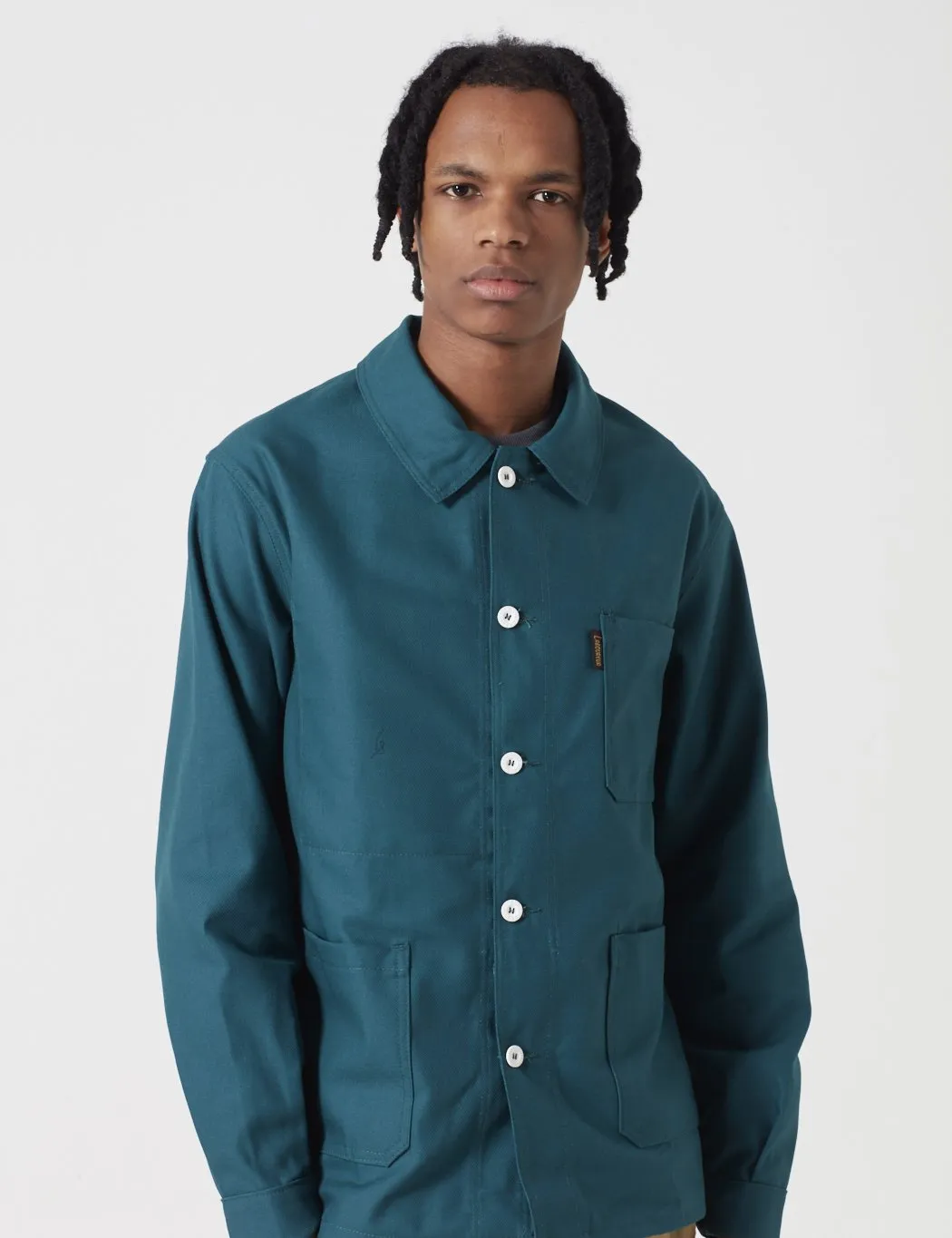 Le Laboureur Work Jacket - Dark Green