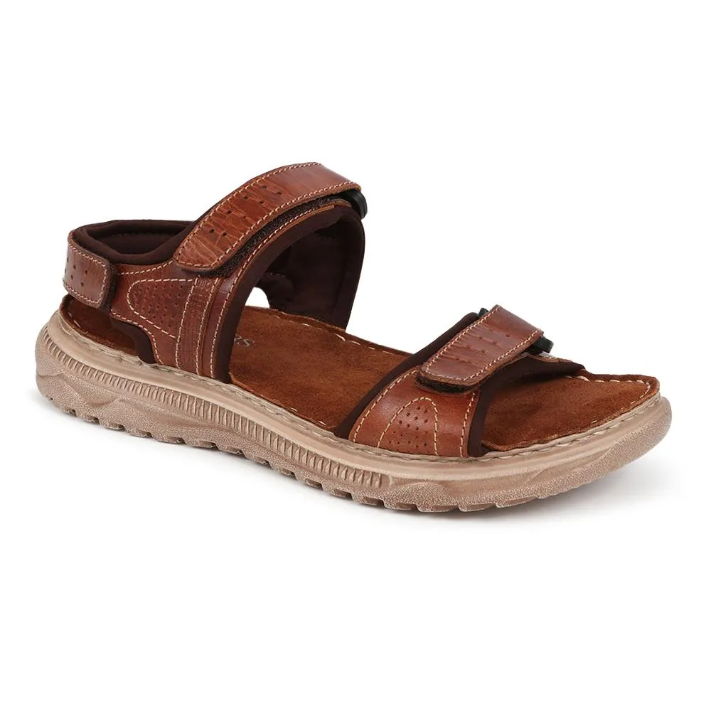 Leather Touch-Fasten Sandals  - JFOOT39013 / 325 776