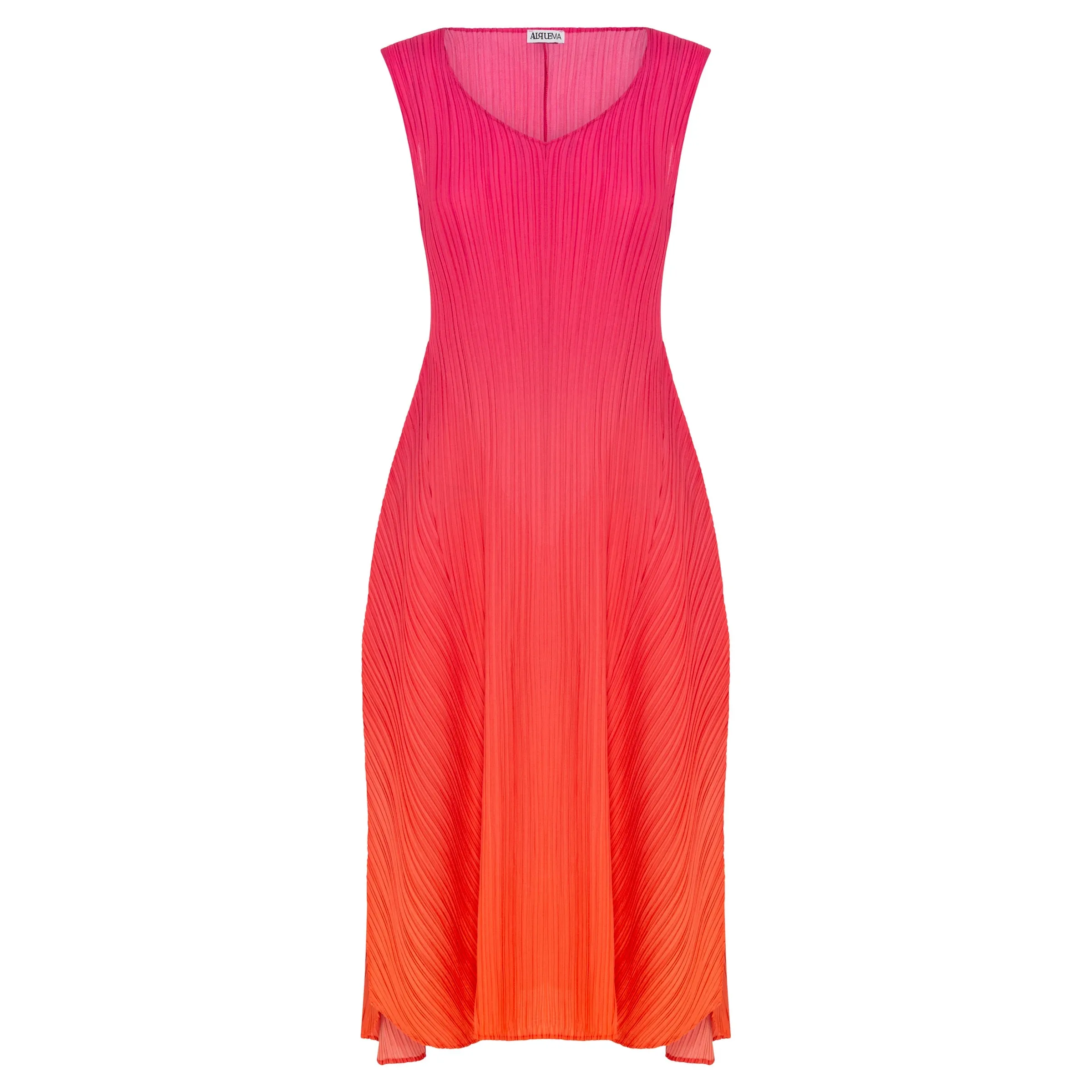 Long Estrella Dress - Ombre & Plain | Alquema