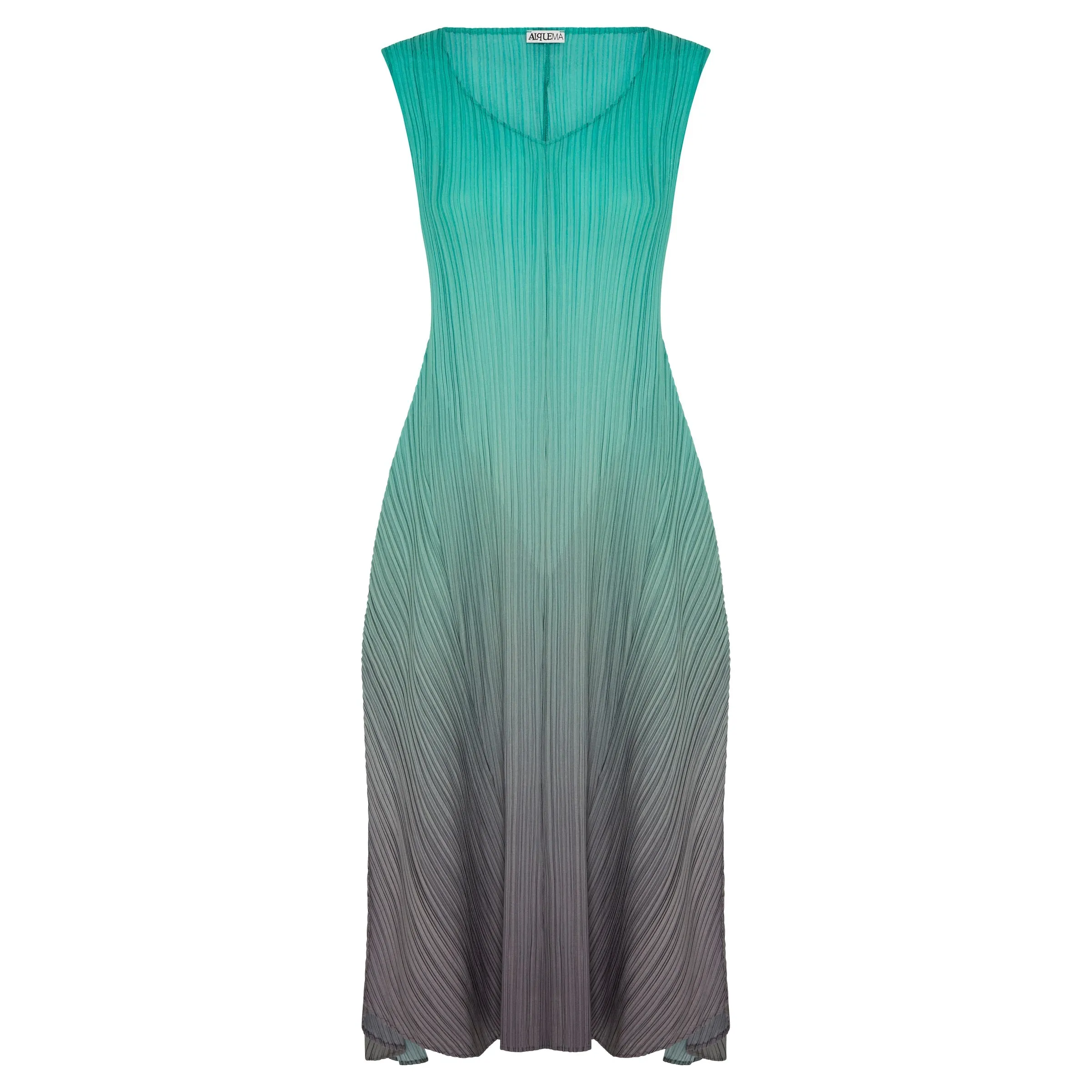 Long Estrella Dress - Ombre & Plain | Alquema