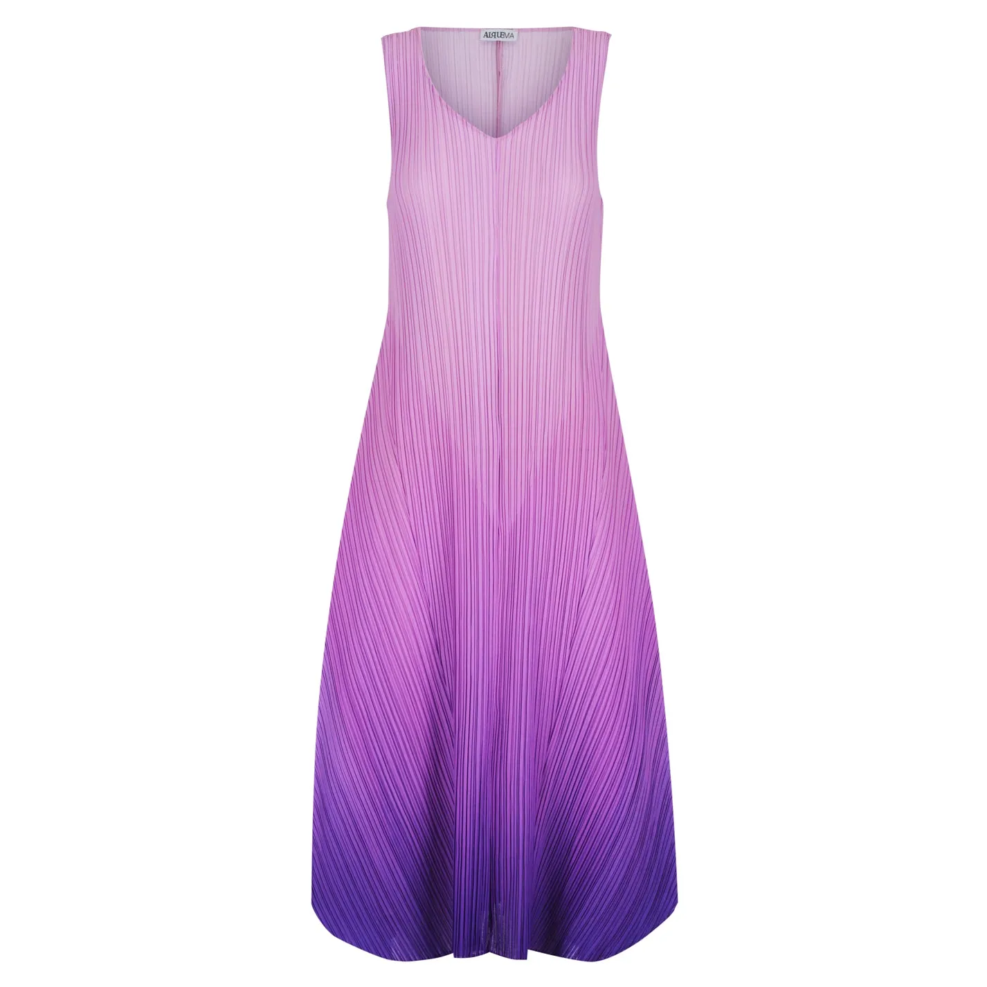 Long Estrella Dress - Ombre & Plain | Alquema