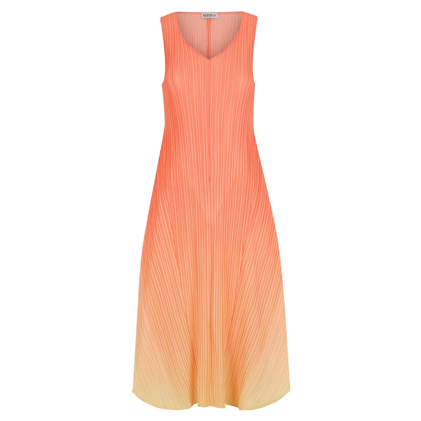 Long Estrella Dress - Ombre & Plain | Alquema