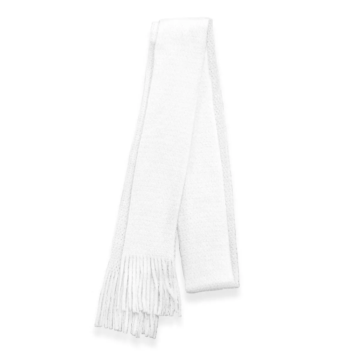 Mc Keever Sports Supporters Mini Scarf - White