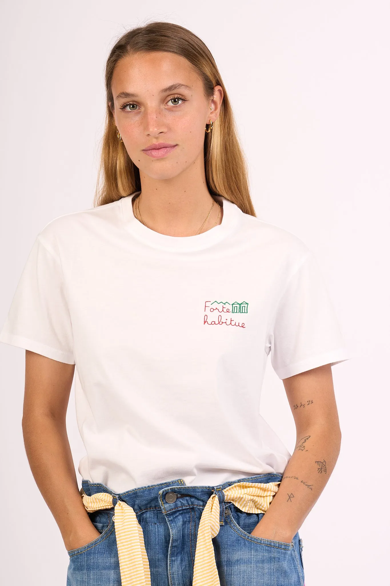 Mc2 Saint Barth T-shirt Forte Dei Marmi Bianco Donna