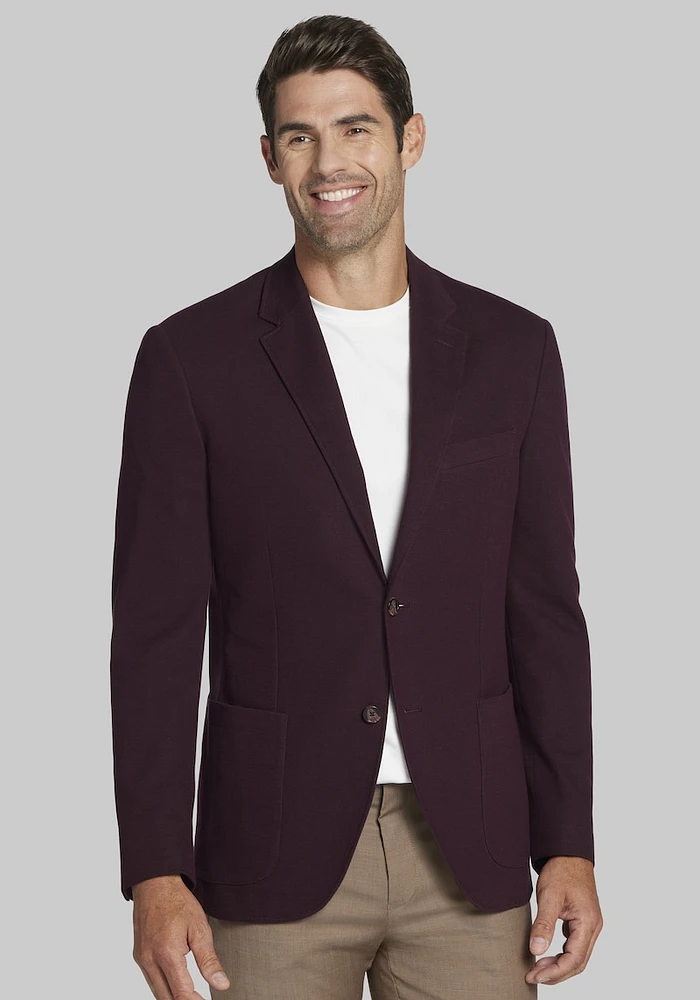 Men's Jos. A. Bank Tailored Fit Pique Knit Jacket at Bank,