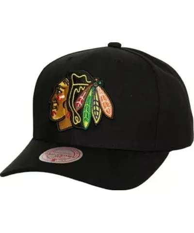 Mitchell & Ness Men's NHL Chicago Blackhawks Team Ground Pro Adjustable Hat