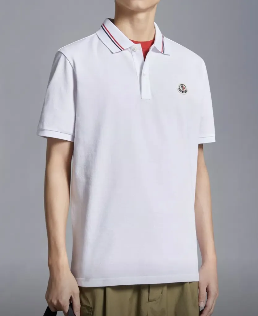 MONCLER  |Logo Patch Polo Shirt