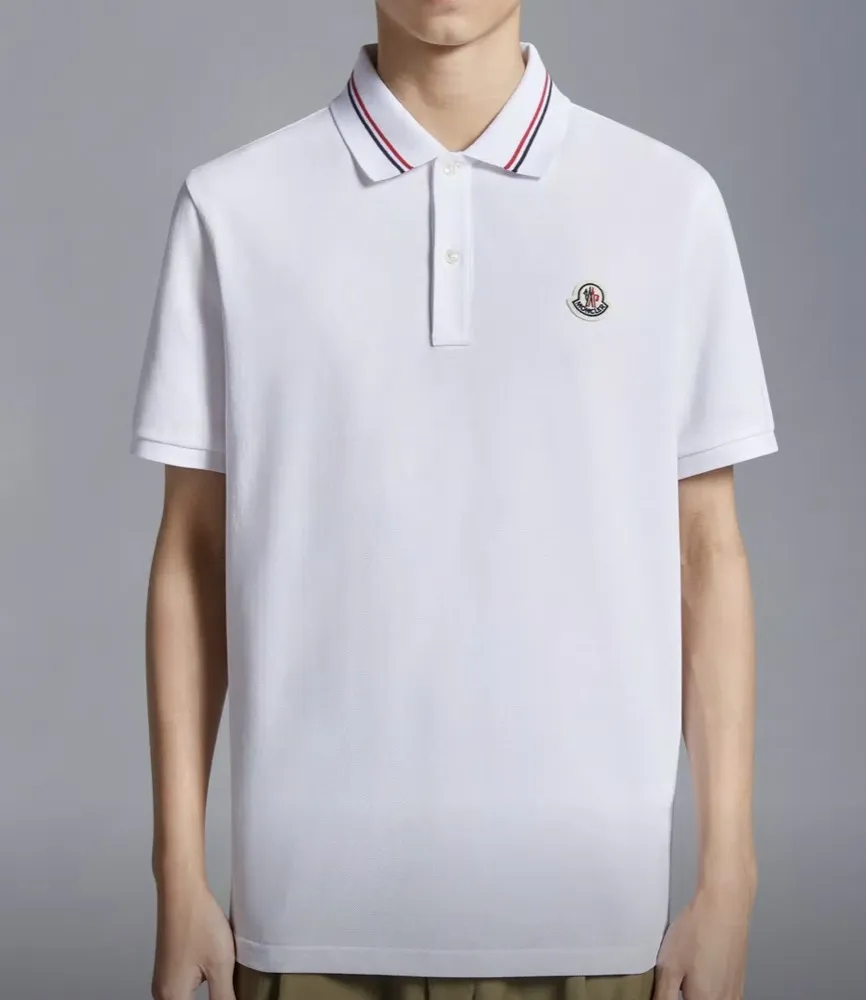 MONCLER  |Logo Patch Polo Shirt