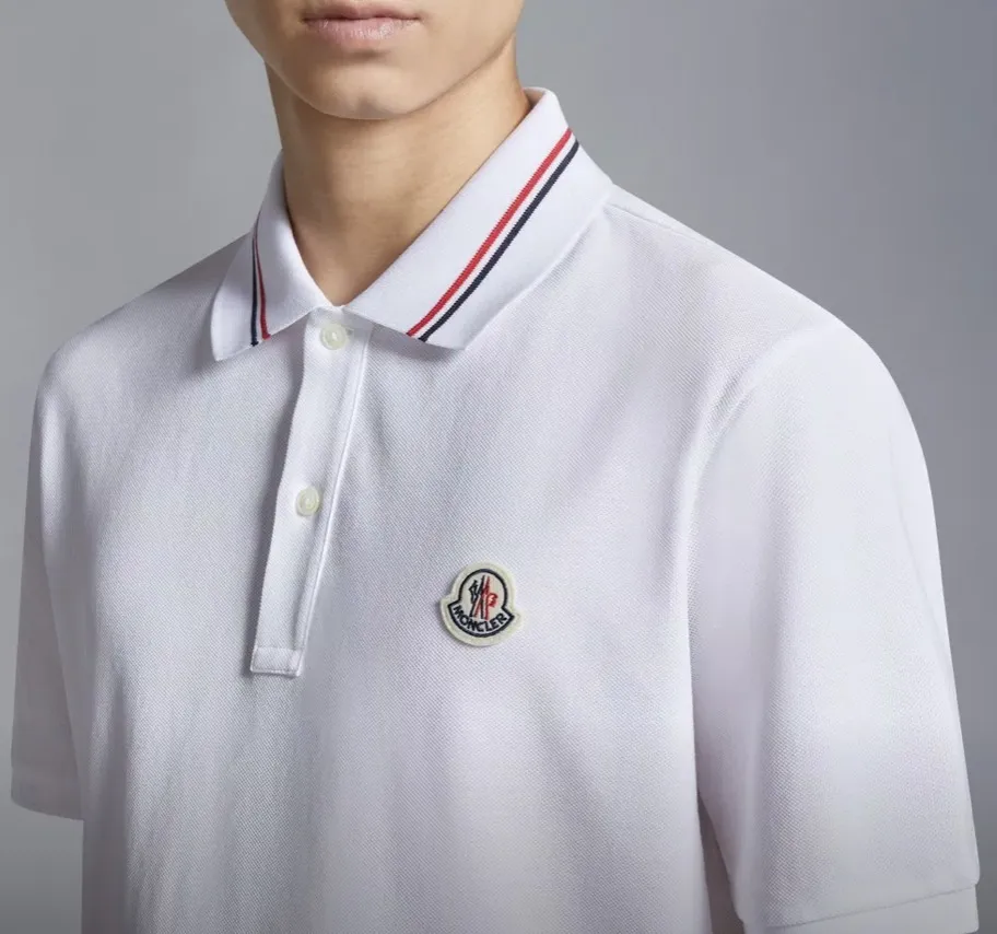 MONCLER  |Logo Patch Polo Shirt