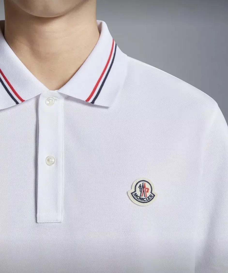 MONCLER  |Logo Patch Polo Shirt