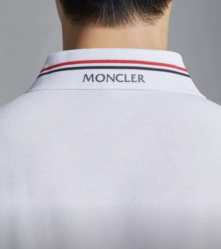 MONCLER  |Logo Patch Polo Shirt