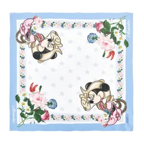 Monnalisa Foulard Rose E Stelle Ras Bianco+Rosafairytale 19C001_3104_9990