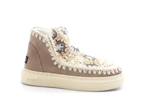 MOU Summer Eskimo Sneaker Bold Crochet Upper Pink Sand MU.SW411005A