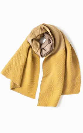 MSF2749 Gradient Pleats Scarf