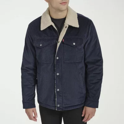 new!Levi's Mens Lined Sherpa Lined Midweight Work Jacket