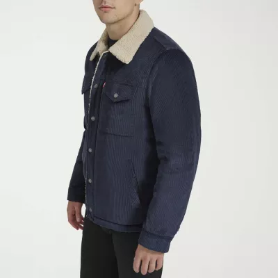 new!Levi's Mens Lined Sherpa Lined Midweight Work Jacket