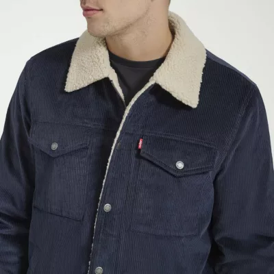 new!Levi's Mens Lined Sherpa Lined Midweight Work Jacket