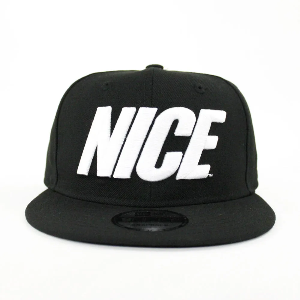 Nice 9Fifty Snapback Hat (Black)