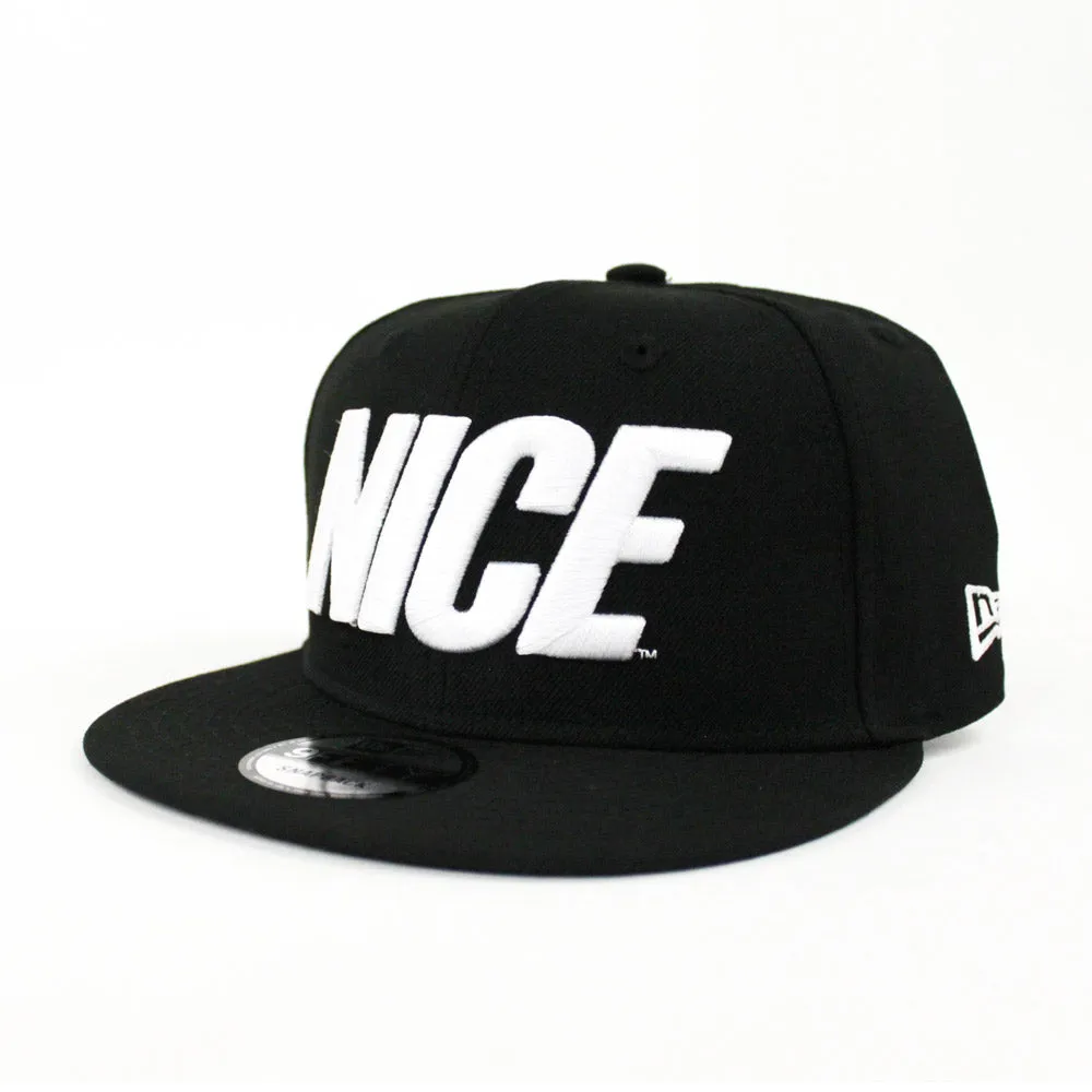 Nice 9Fifty Snapback Hat (Black)