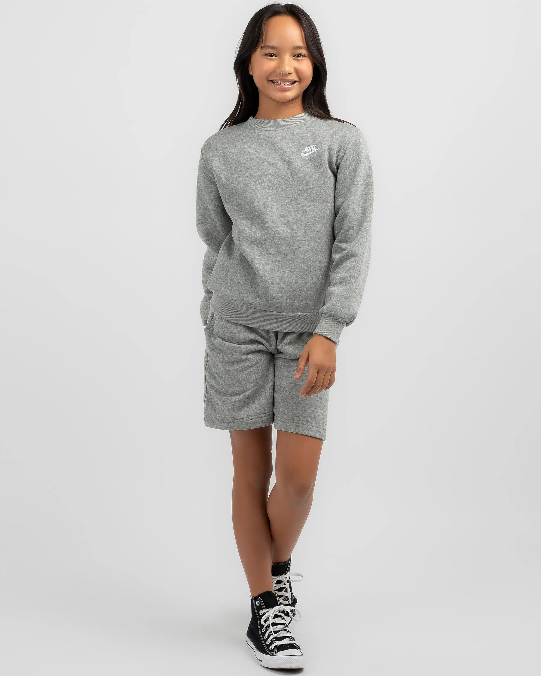 Nike Girls' Club Sweatshirt