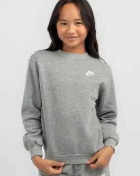 Nike Girls' Club Sweatshirt