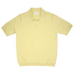 Norse Projects - Leif Cotton Linen Polo - Sunwashed Yellow