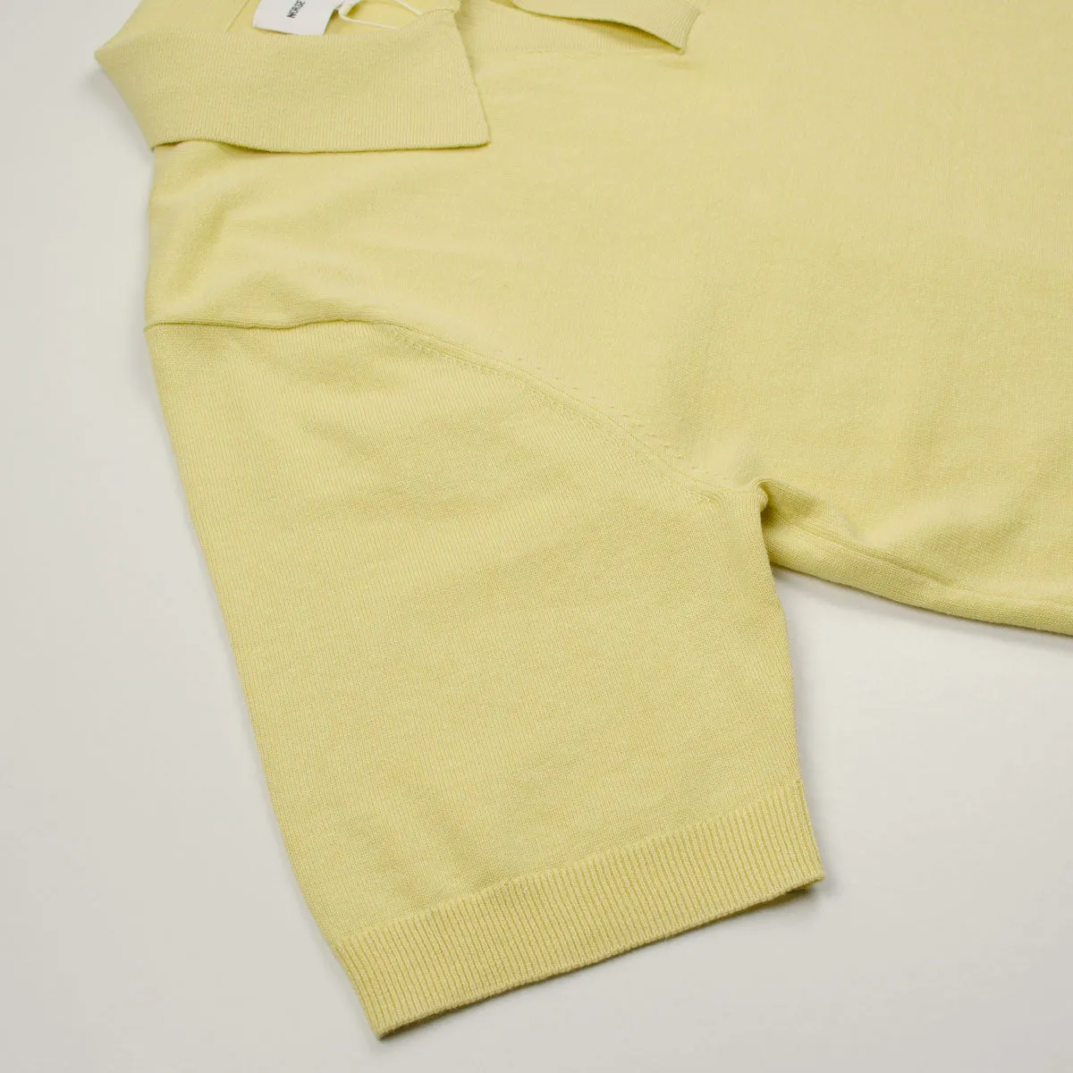 Norse Projects - Leif Cotton Linen Polo - Sunwashed Yellow