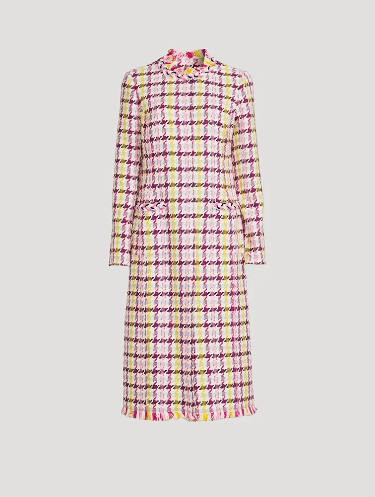 OSCAR DE LA RENTA Tweed Coat