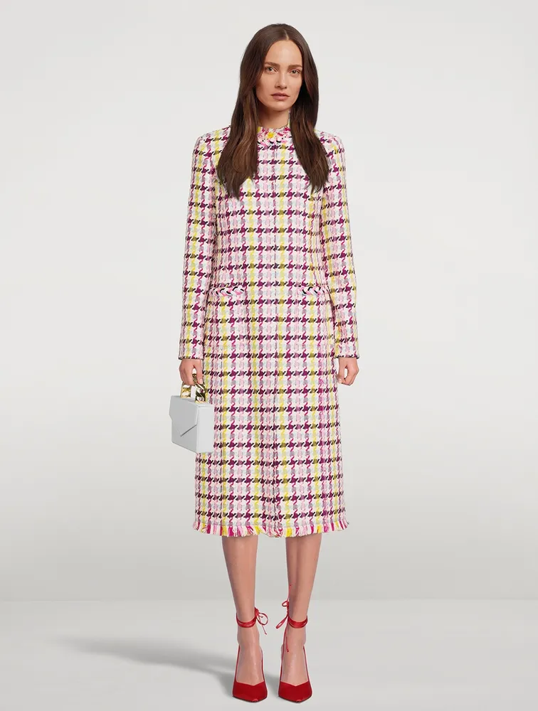 OSCAR DE LA RENTA Tweed Coat