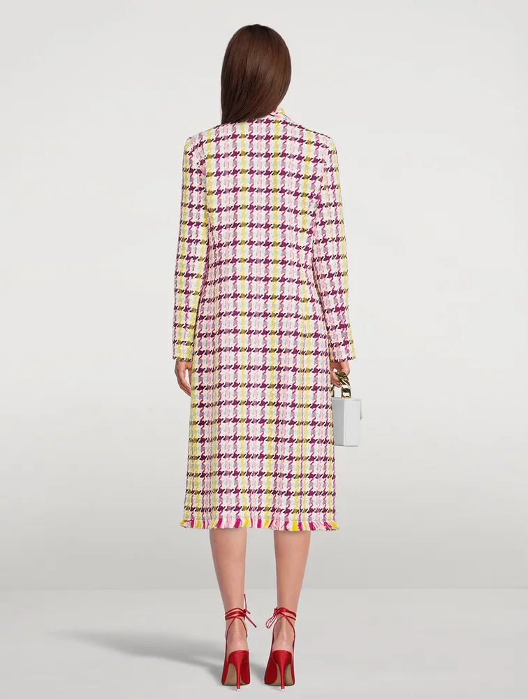 OSCAR DE LA RENTA Tweed Coat