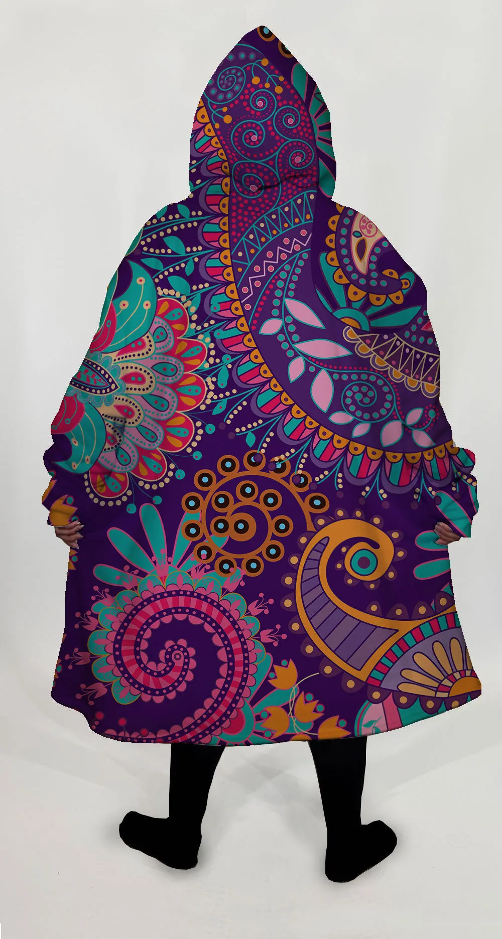 Paisley Mandala Big Hoodie