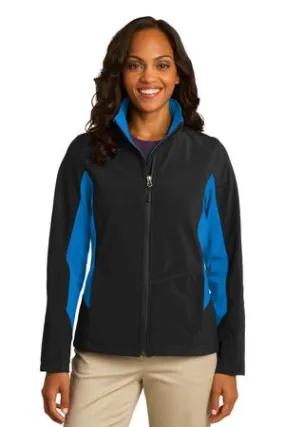 Port Authority Ladies Core Colorblock Soft Shell Jacket. L318