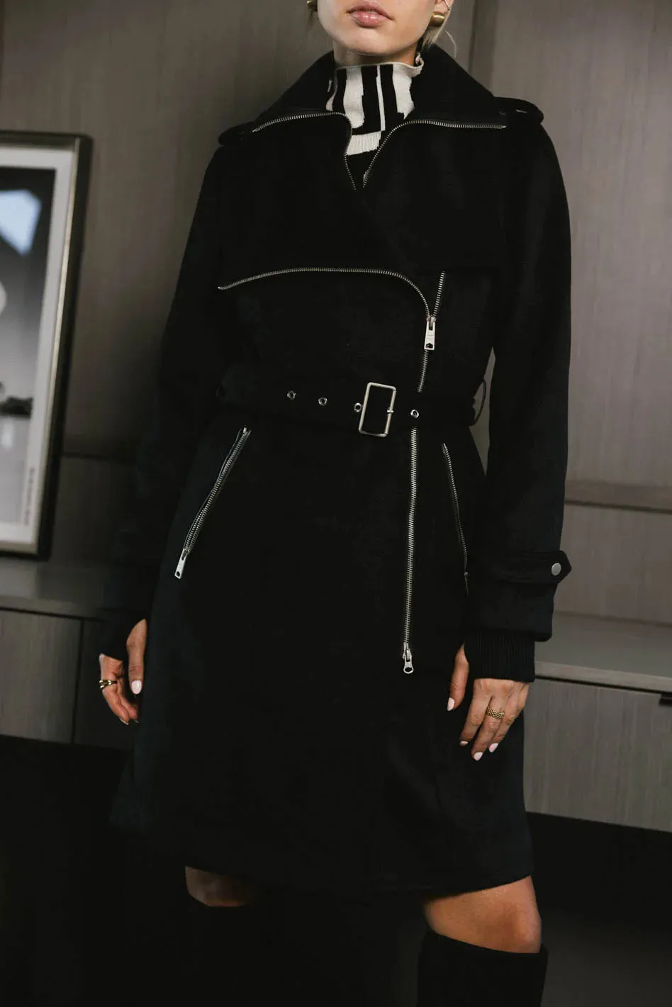 PREORDER - Fér Böhme Wool Trench Coat