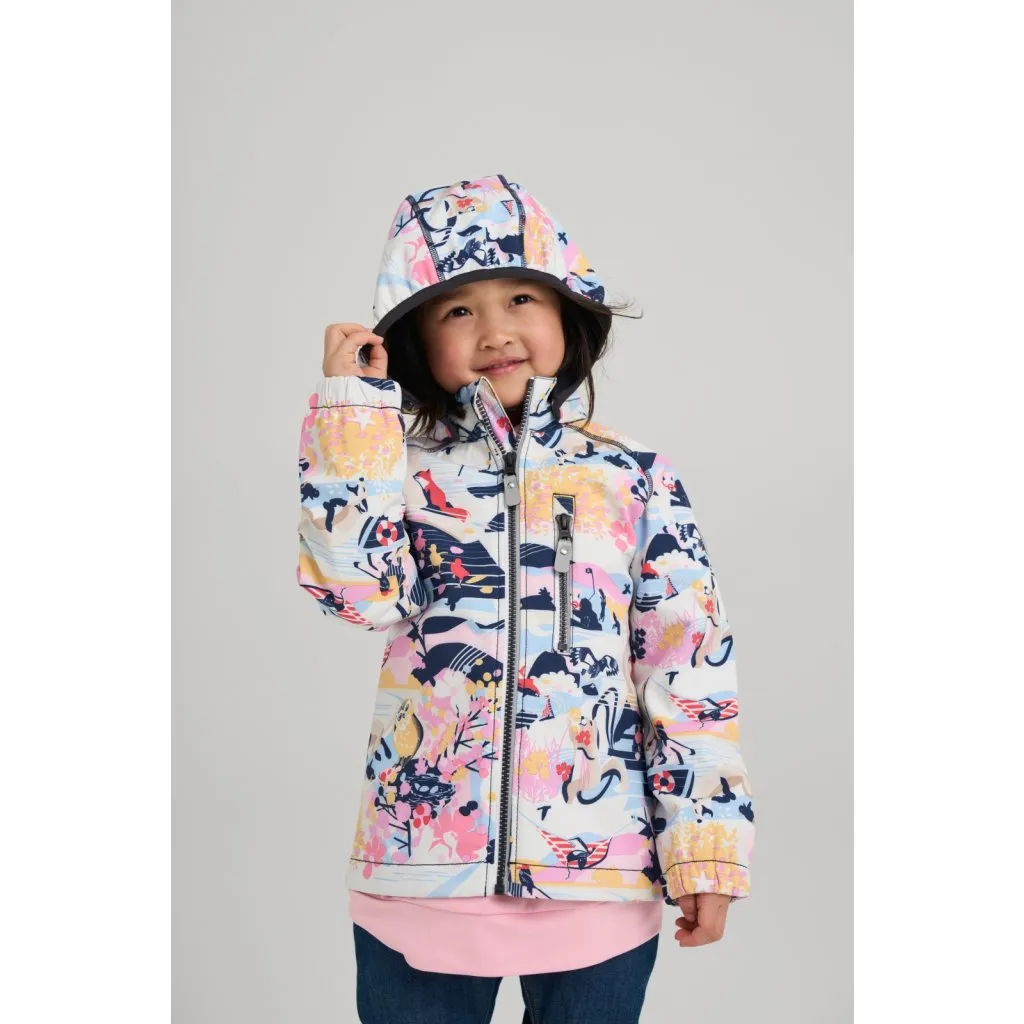 Reima Vantti Lilac Pink children's softshell jacket