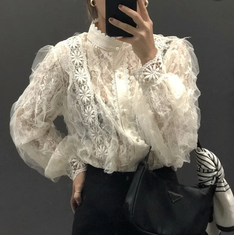 Romantic Lace Blouse