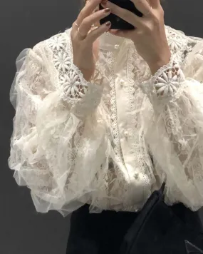 Romantic Lace Blouse