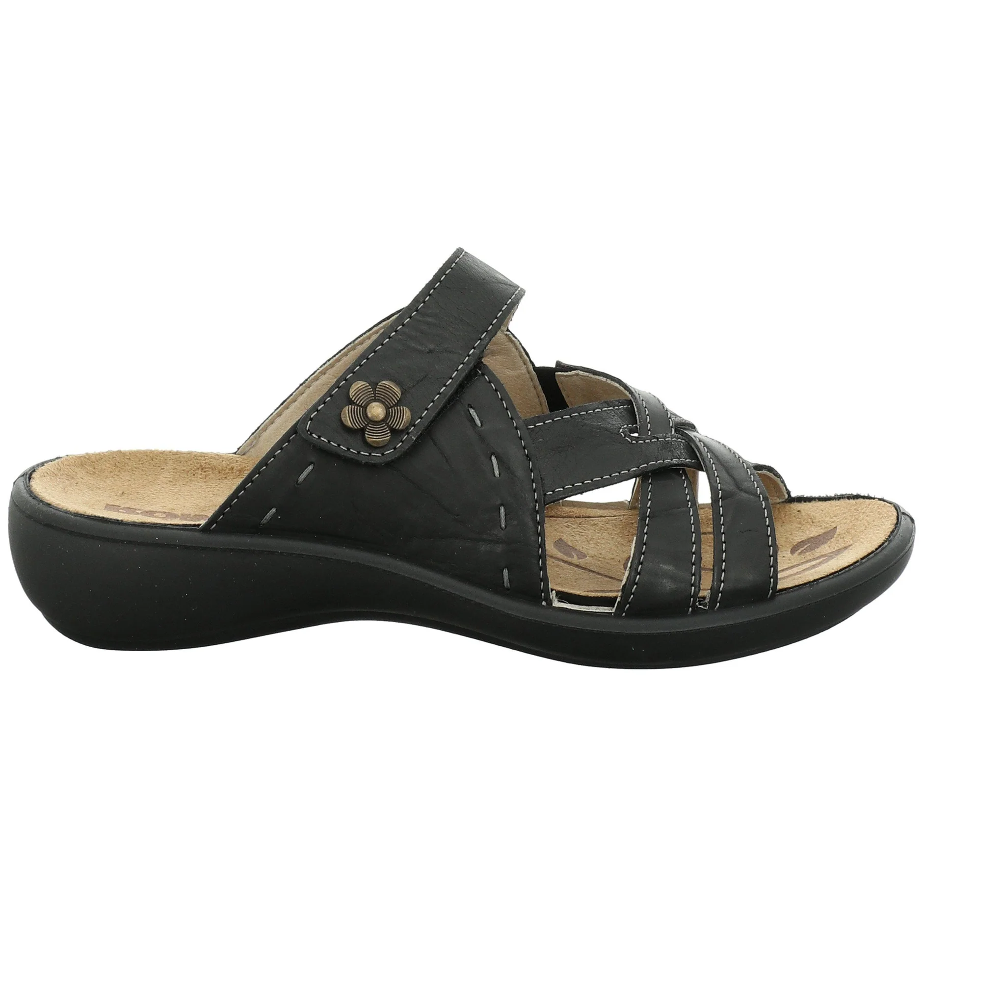 Romika Women’s Ibiza 99 Slide Sandals-Black