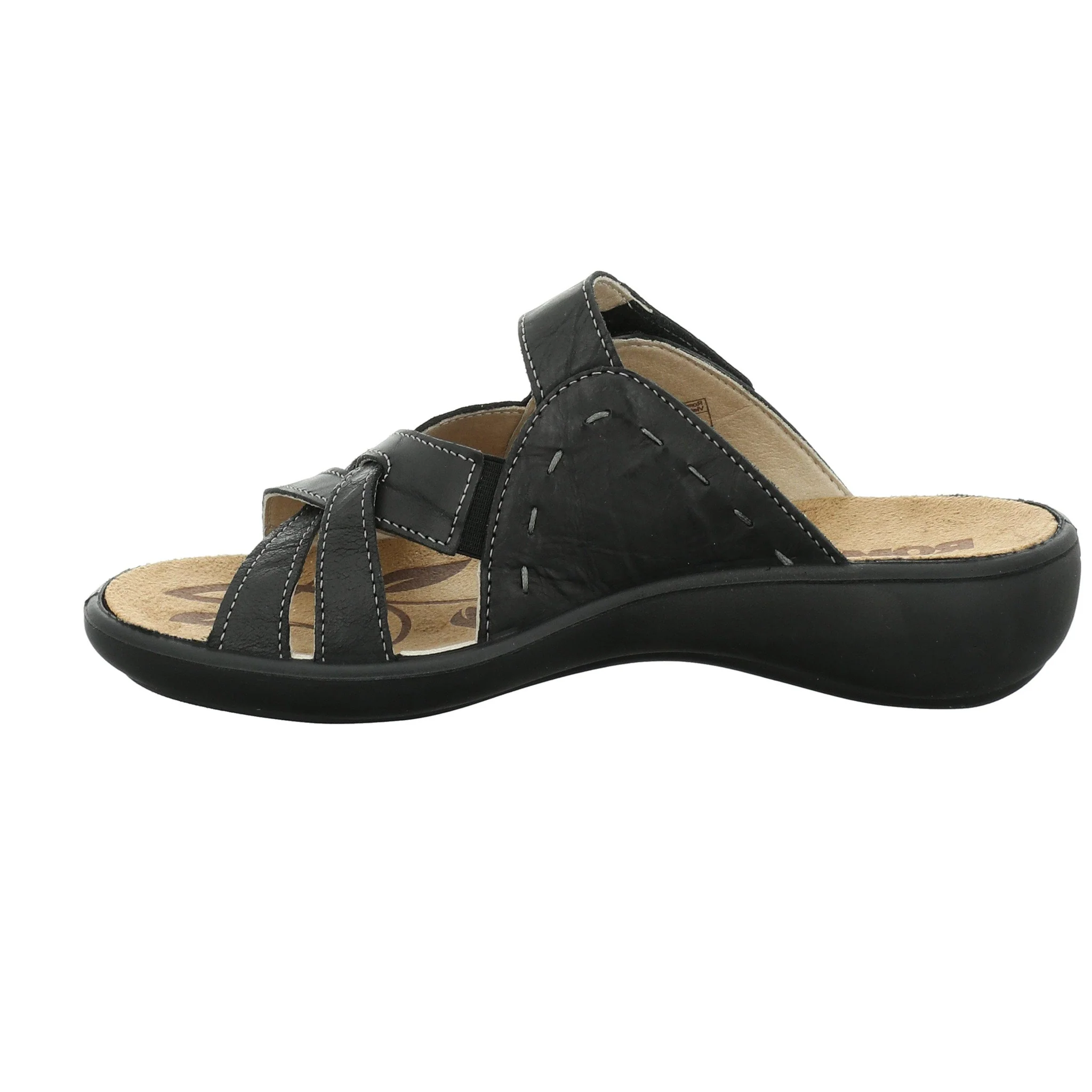 Romika Women’s Ibiza 99 Slide Sandals-Black