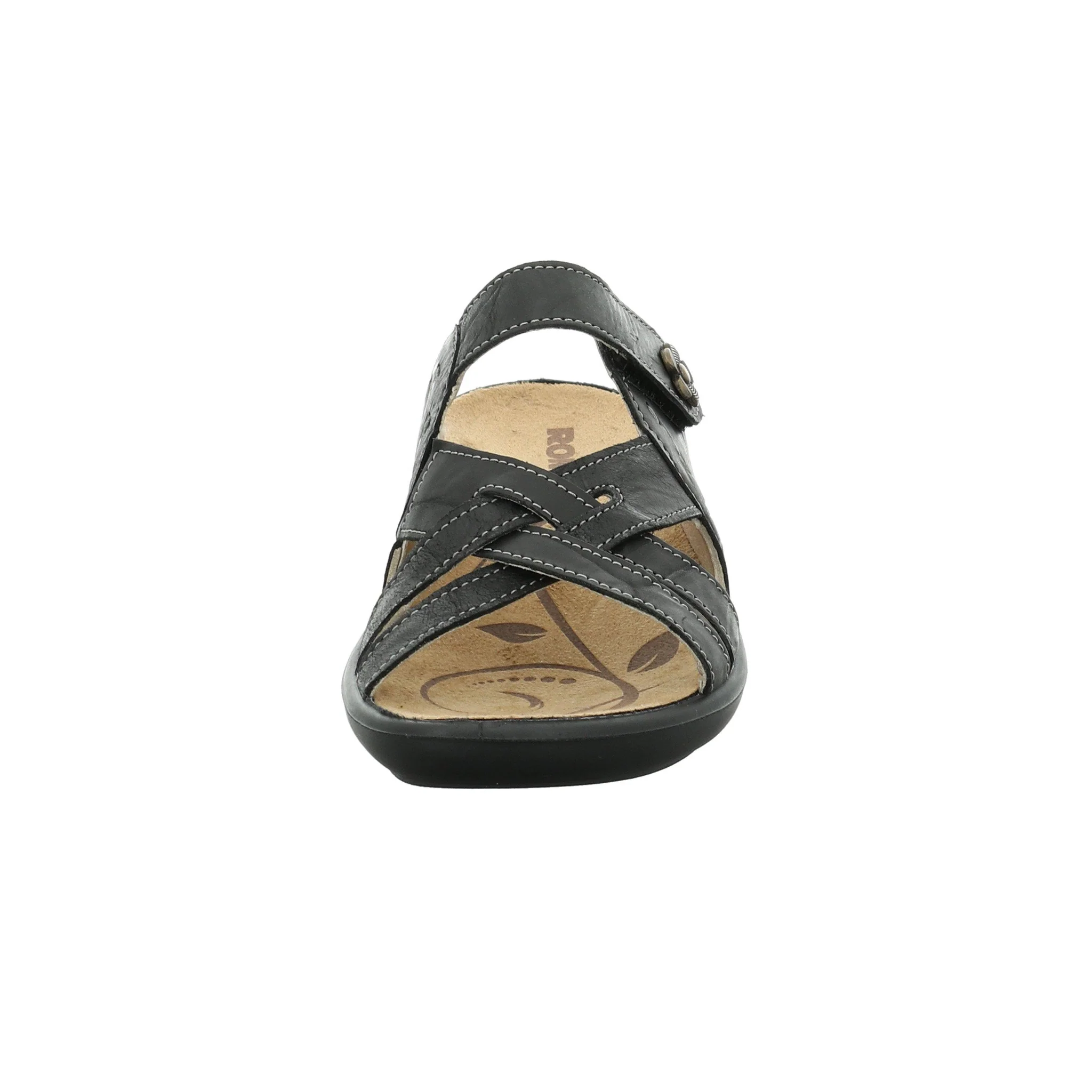 Romika Women’s Ibiza 99 Slide Sandals-Black