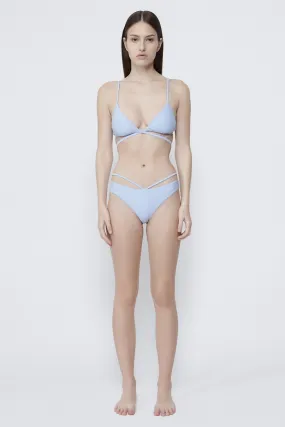 Simkhai - Emmalyn Strappy Bikini Bottom - Marina Blue