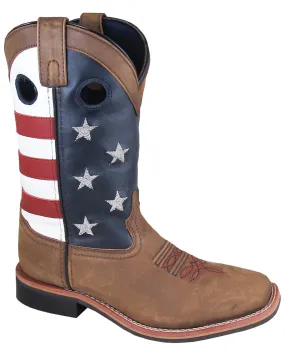 Smoky Mountain Stars and Stripes Western Boot