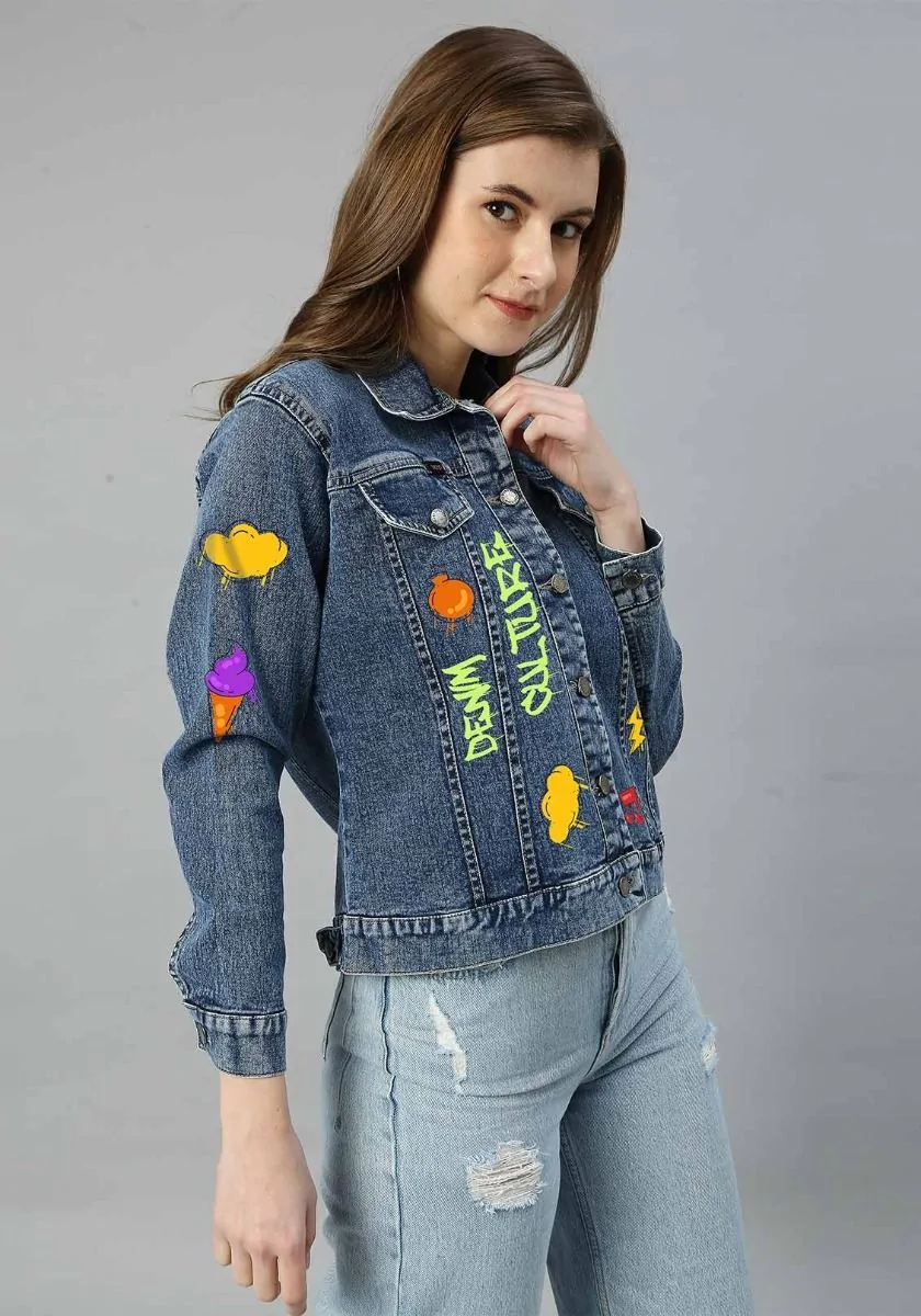 Street Culture Women Denim Jacket