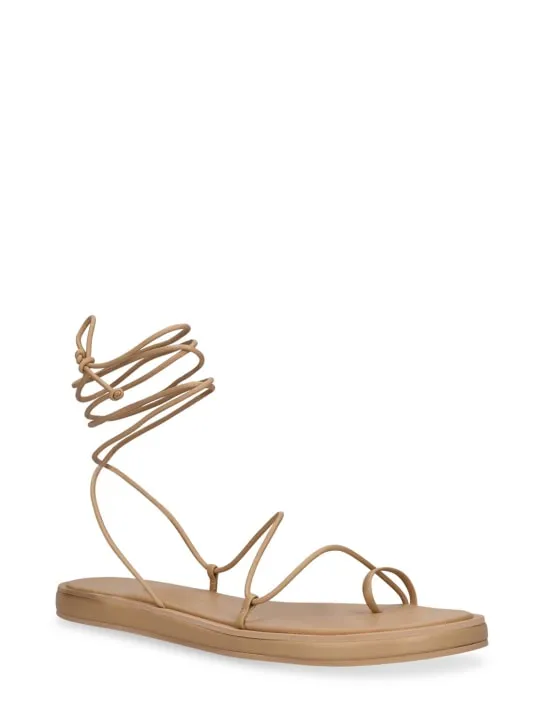 Studio Amelia   10mm Emily leather flat sandals 