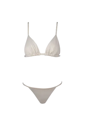 Sun Bikini in White Gold - Top