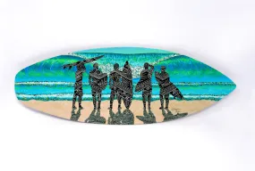 Surf Check Surfboard Wall Art