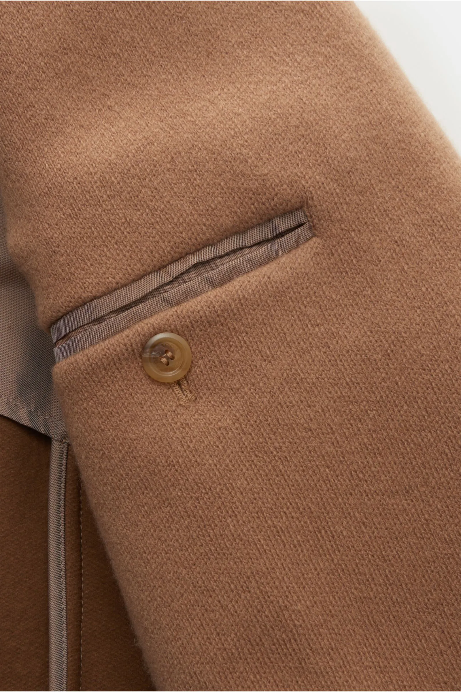 TOD'S wool coat camel