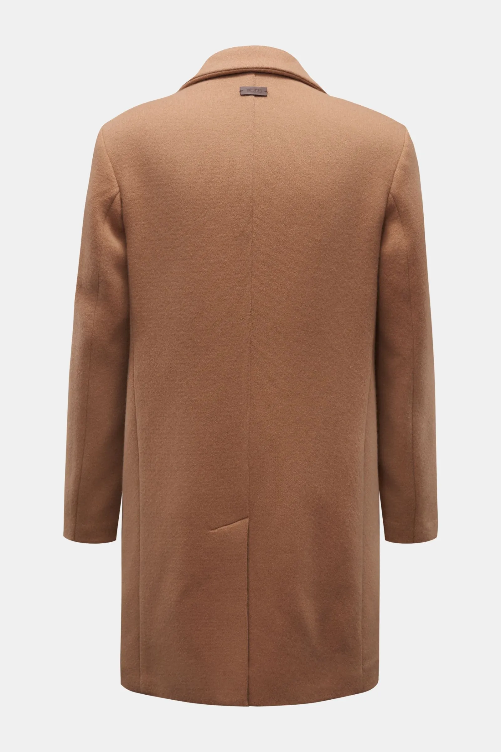 TOD'S wool coat camel