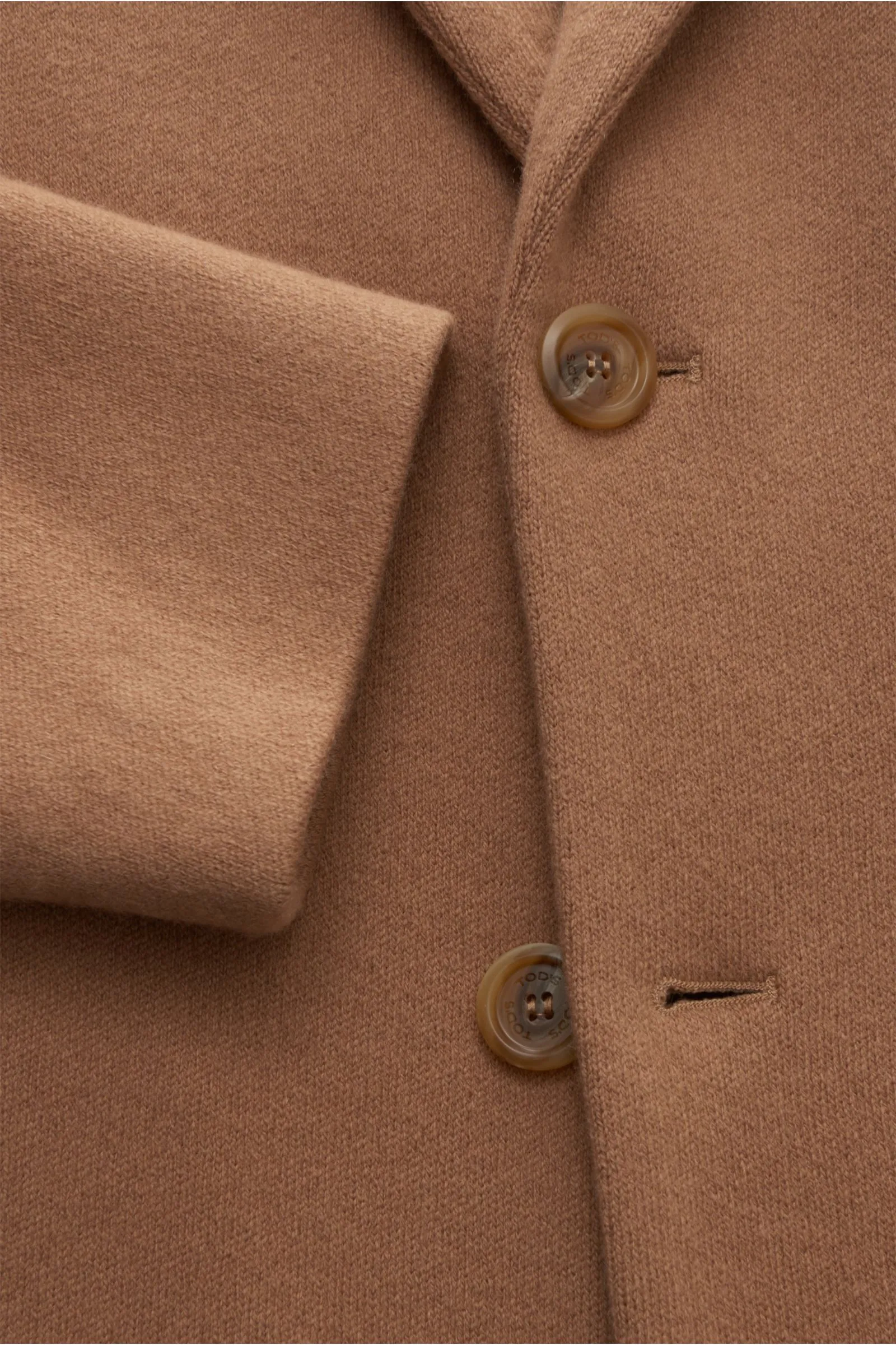 TOD'S wool coat camel