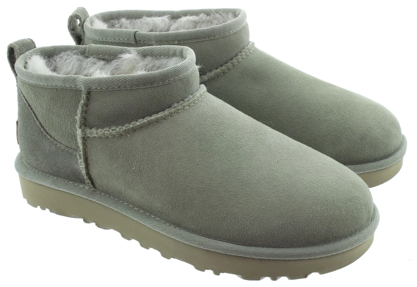 UGG Ladies Classic Ultra Mini Boots In Clover